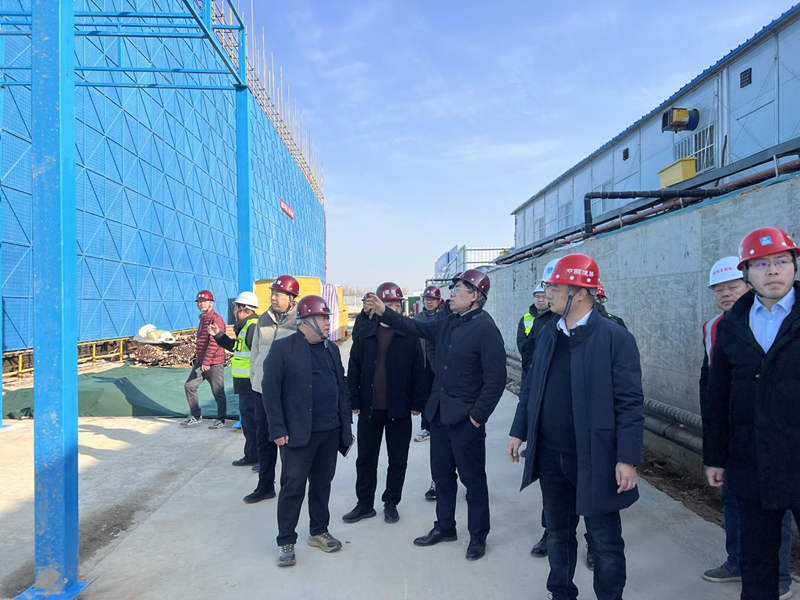 dcbox小金库官网党委书记、董事长汪洋深入一线召开项目调研和安全生产检查