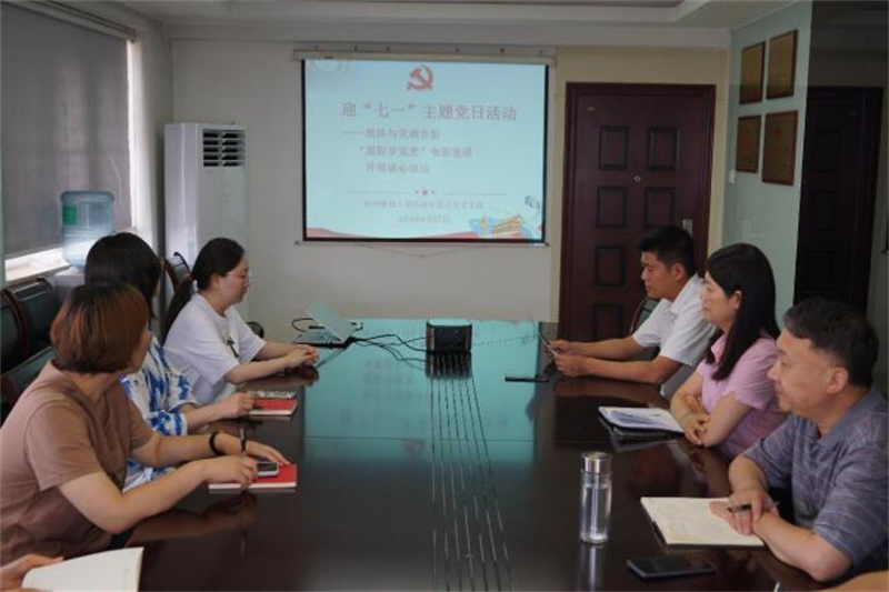 咨询团支部组织召开迎“七一”主题党日系列活动