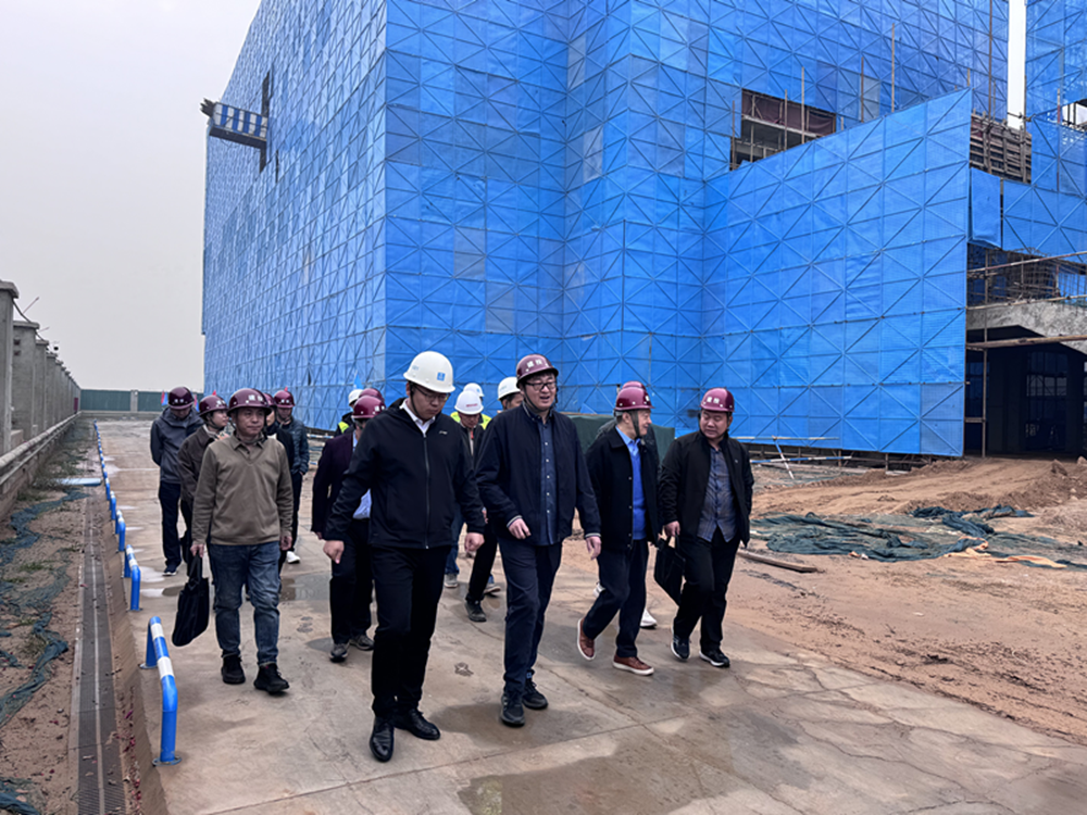 郑州市建设投资集团有限公司党委委员、纪委书记张炼带队调研六十七高项目建设