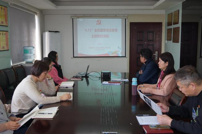 咨询团支部召开“4.15”全民国家安全教育主题党日活动